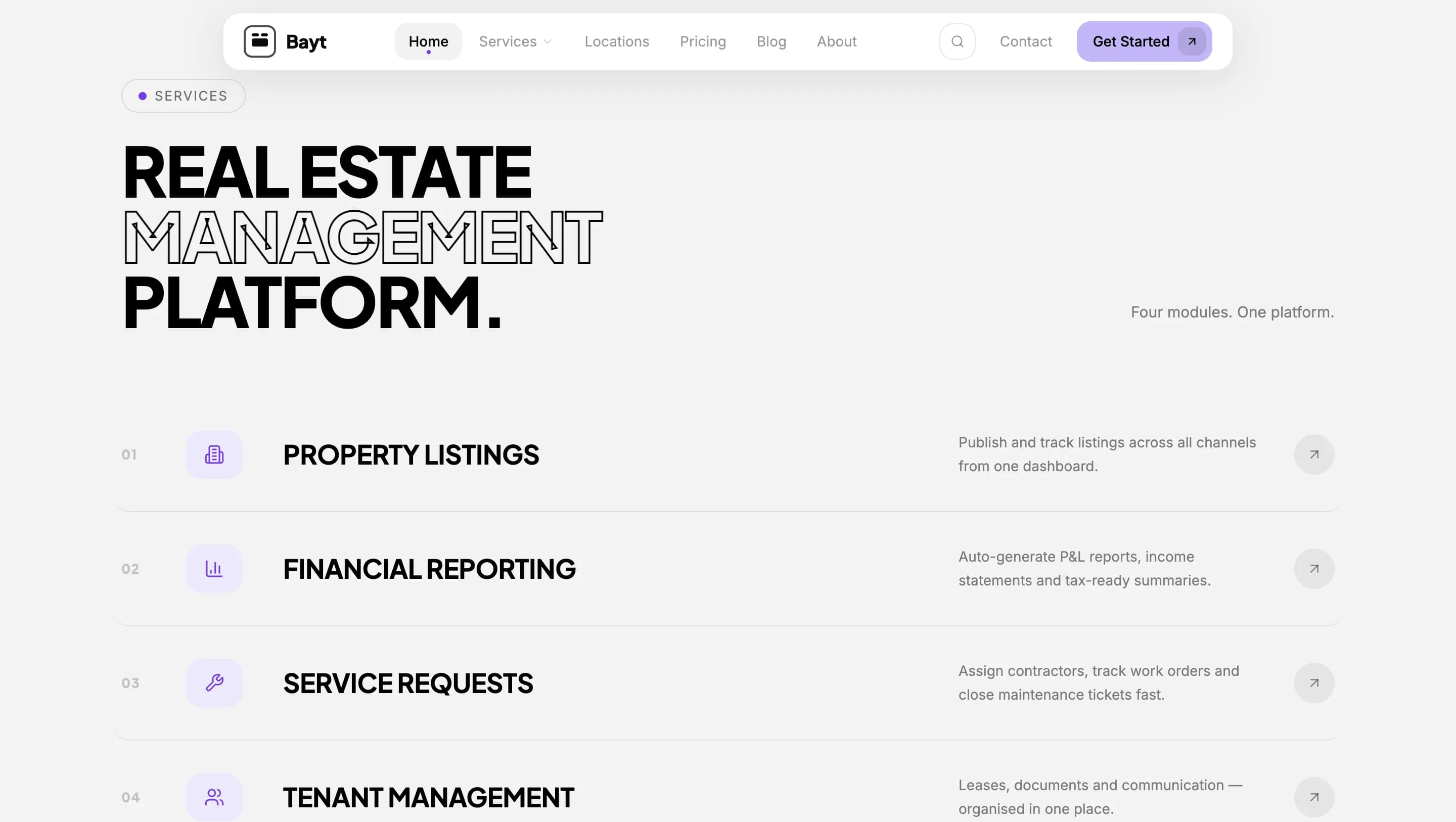Luxury Real Estate Platform UAE — экран 1