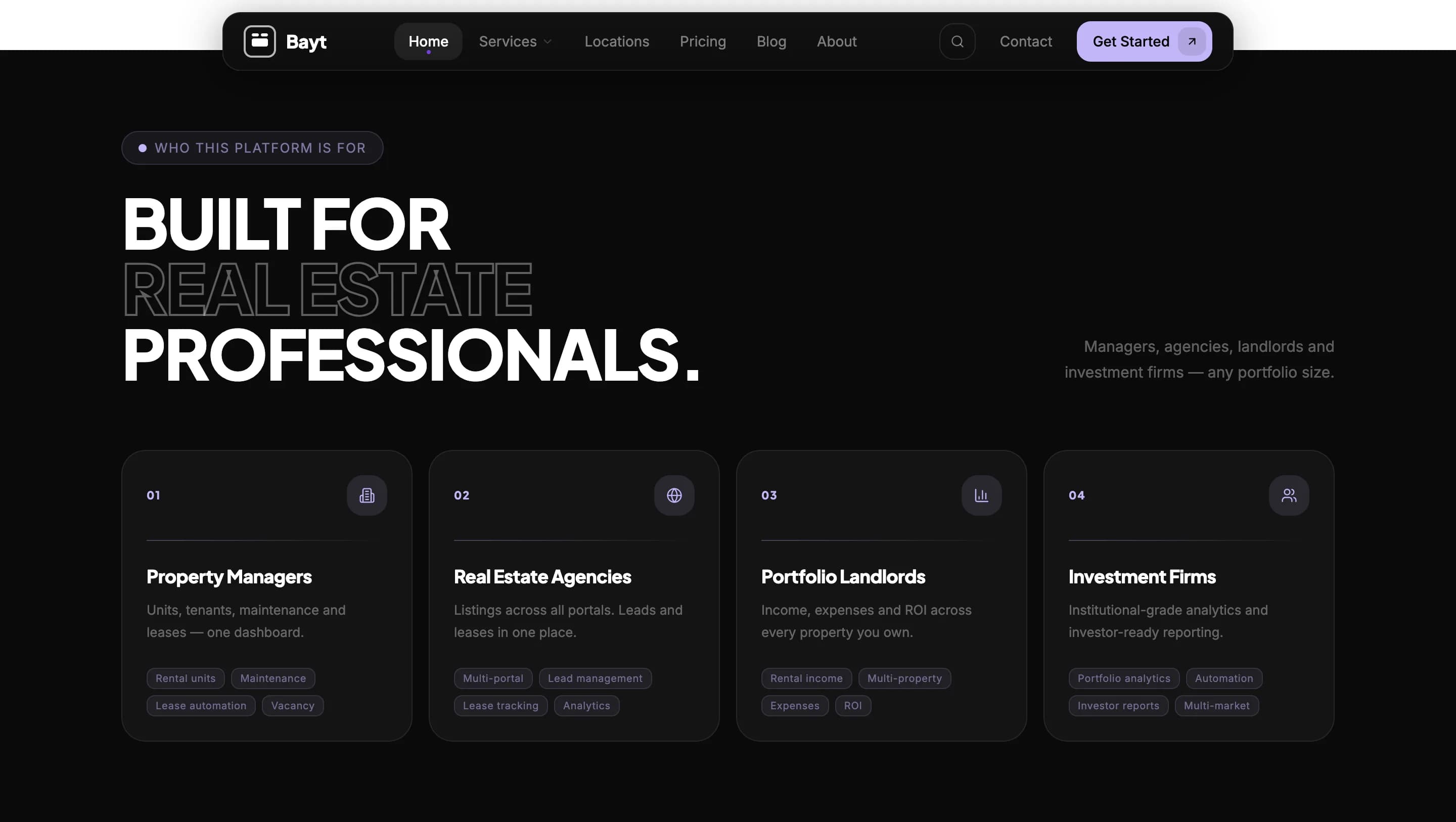 Luxury Real Estate Platform UAE — экран 3