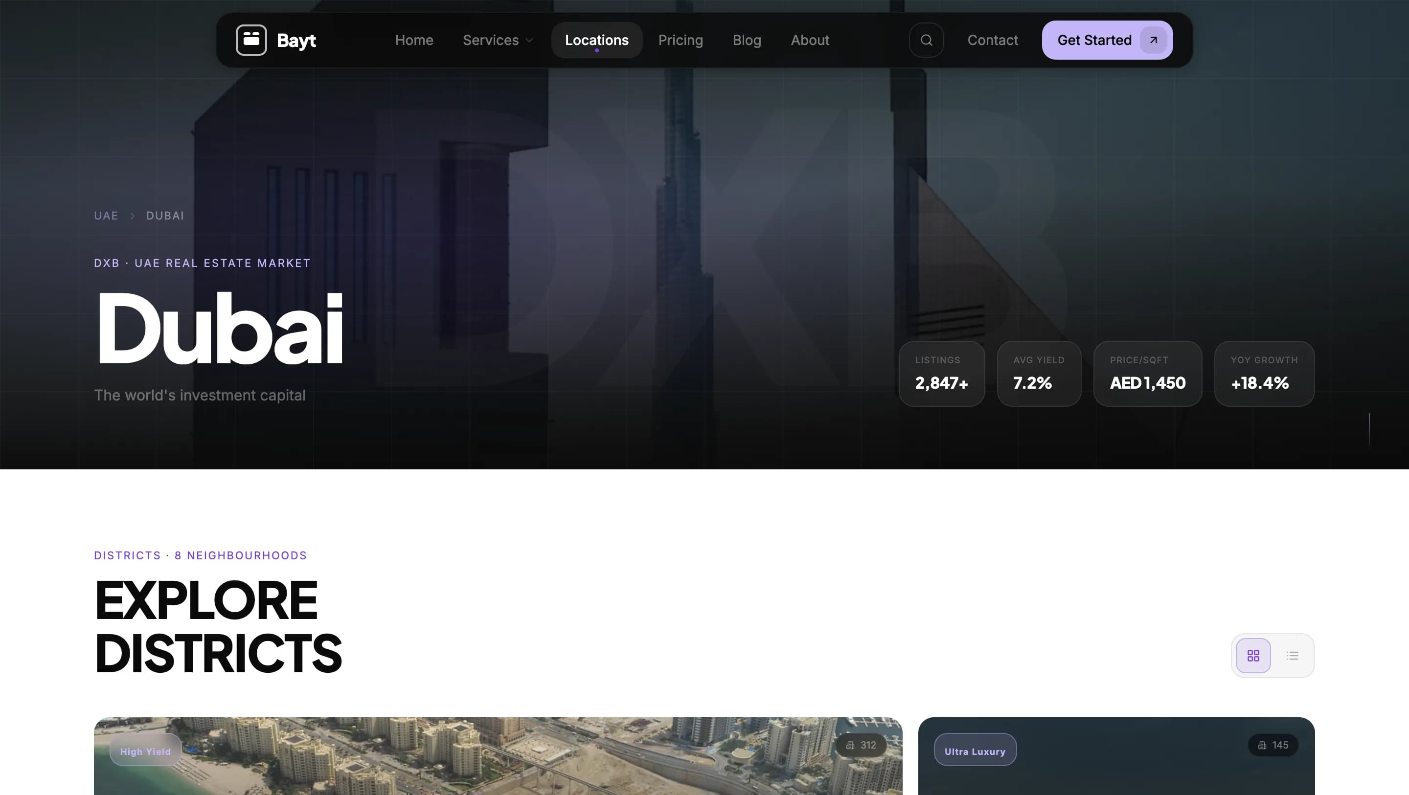 Luxury Real Estate Platform UAE — галерея 24