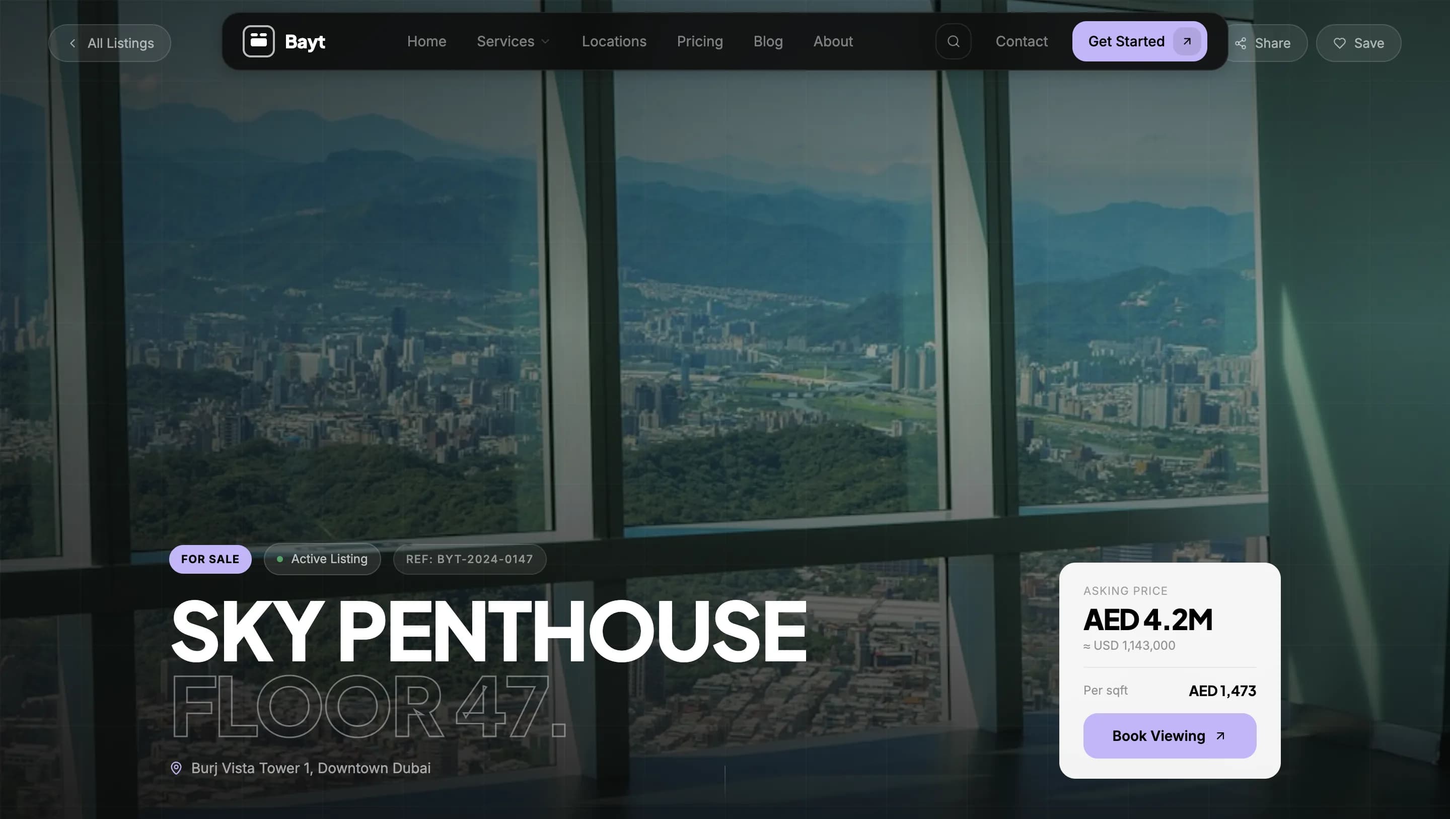 Luxury Real Estate Platform UAE — галерея 26