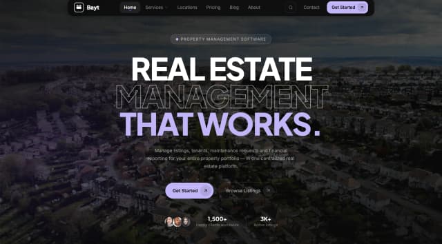 Luxury Real Estate Platform UAE — digital кейс H-Studio