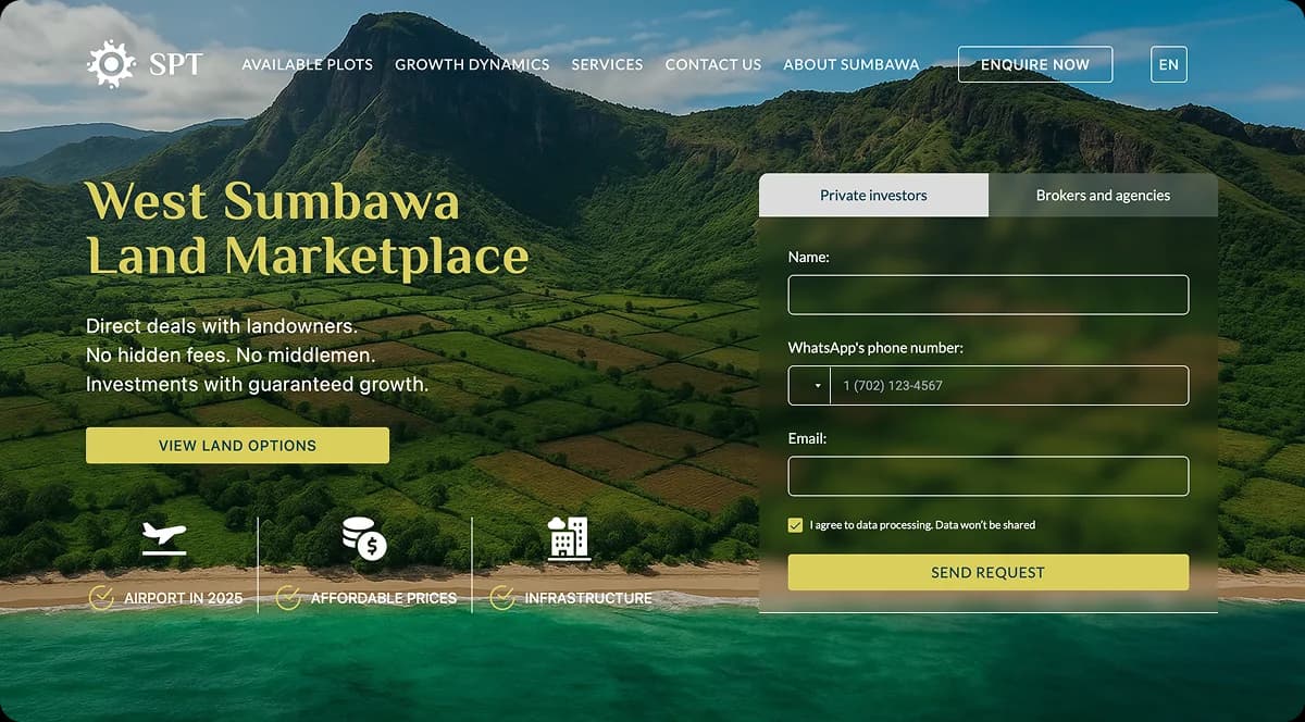 Экран digital-платформы Matahari Hills 01