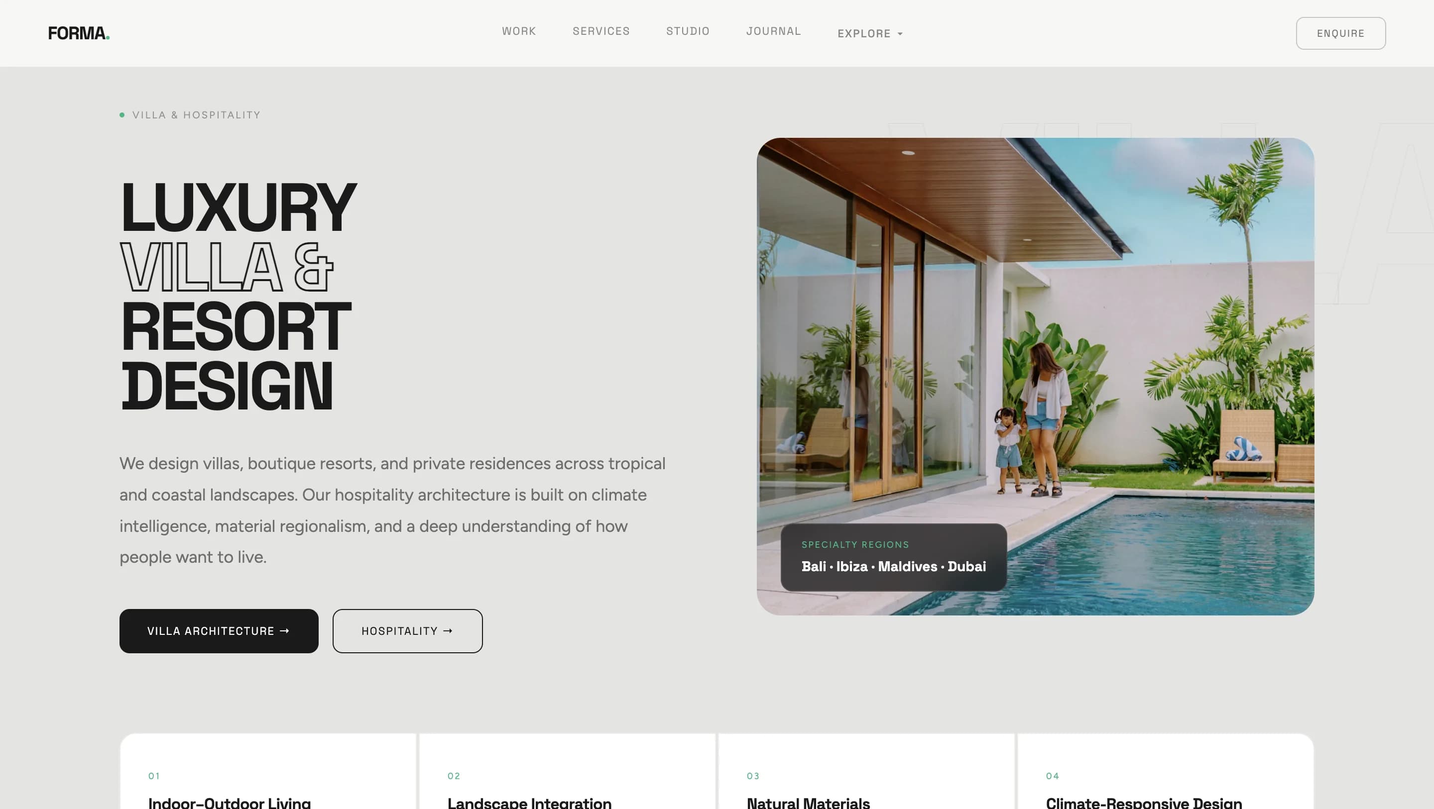 FORMA Architecture Studio — экран 4