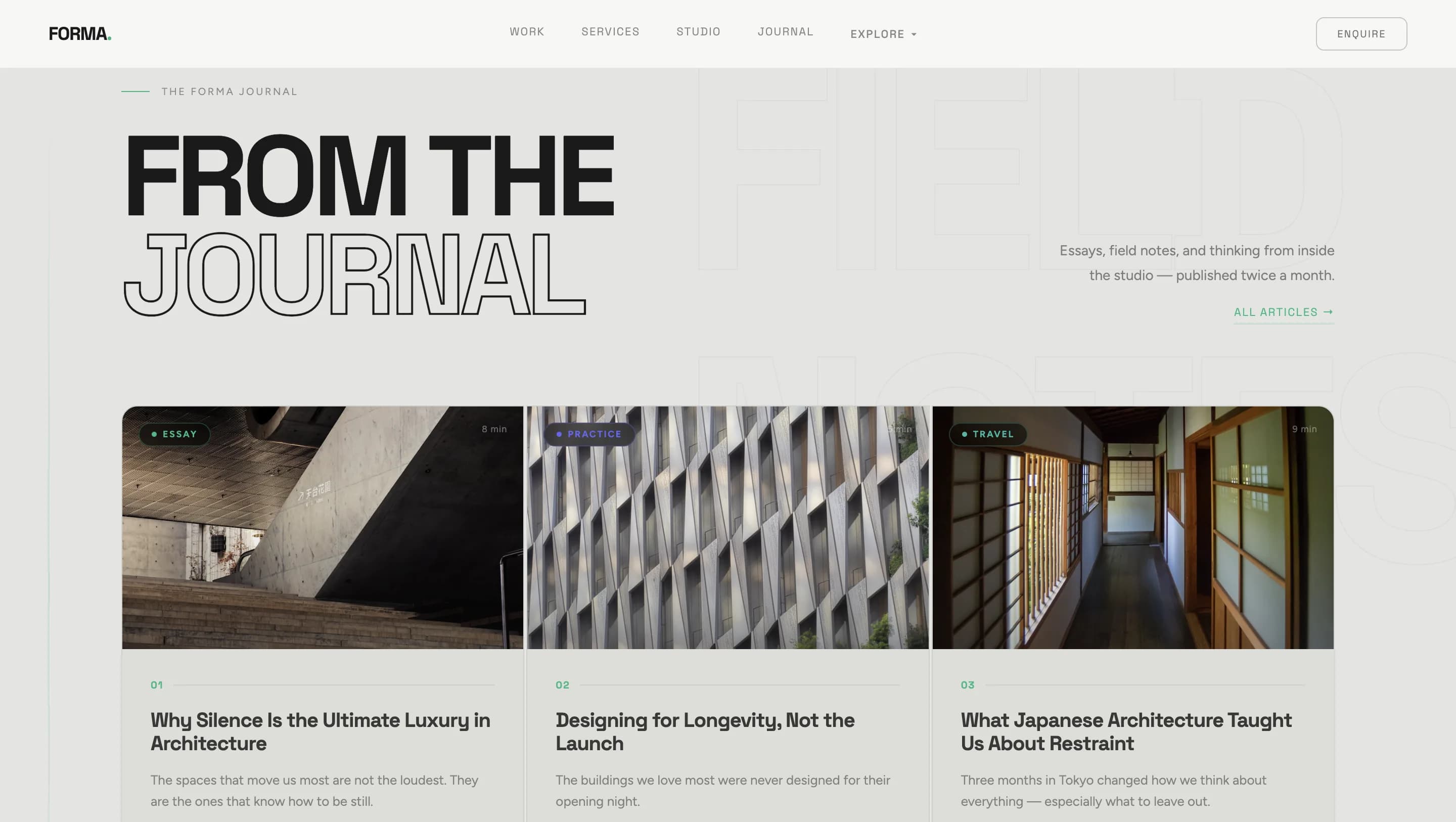 FORMA Architecture Studio — галерея 8