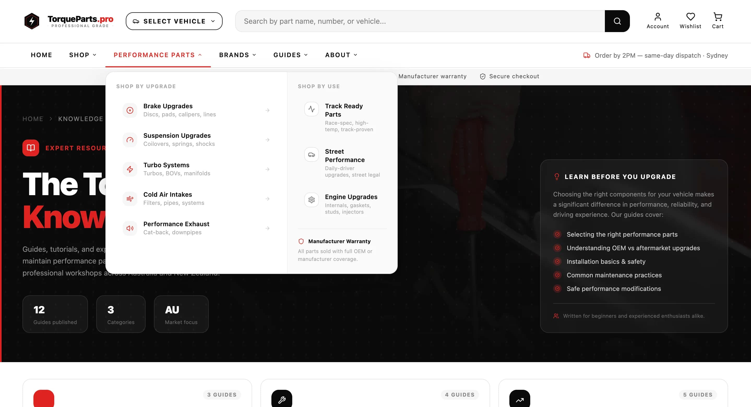 TorqueParts.pro — галерея 9