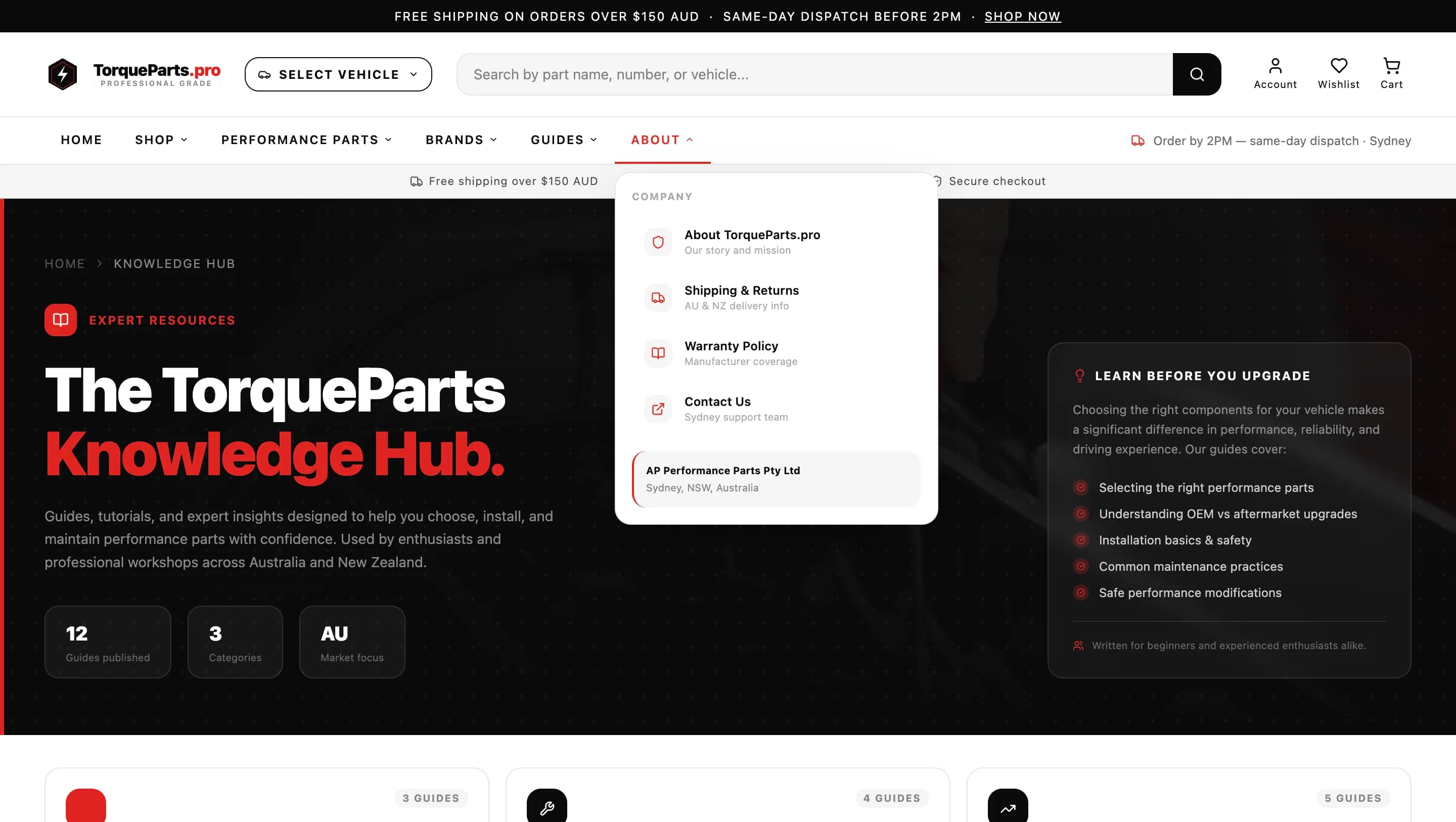 TorqueParts.pro — галерея 12