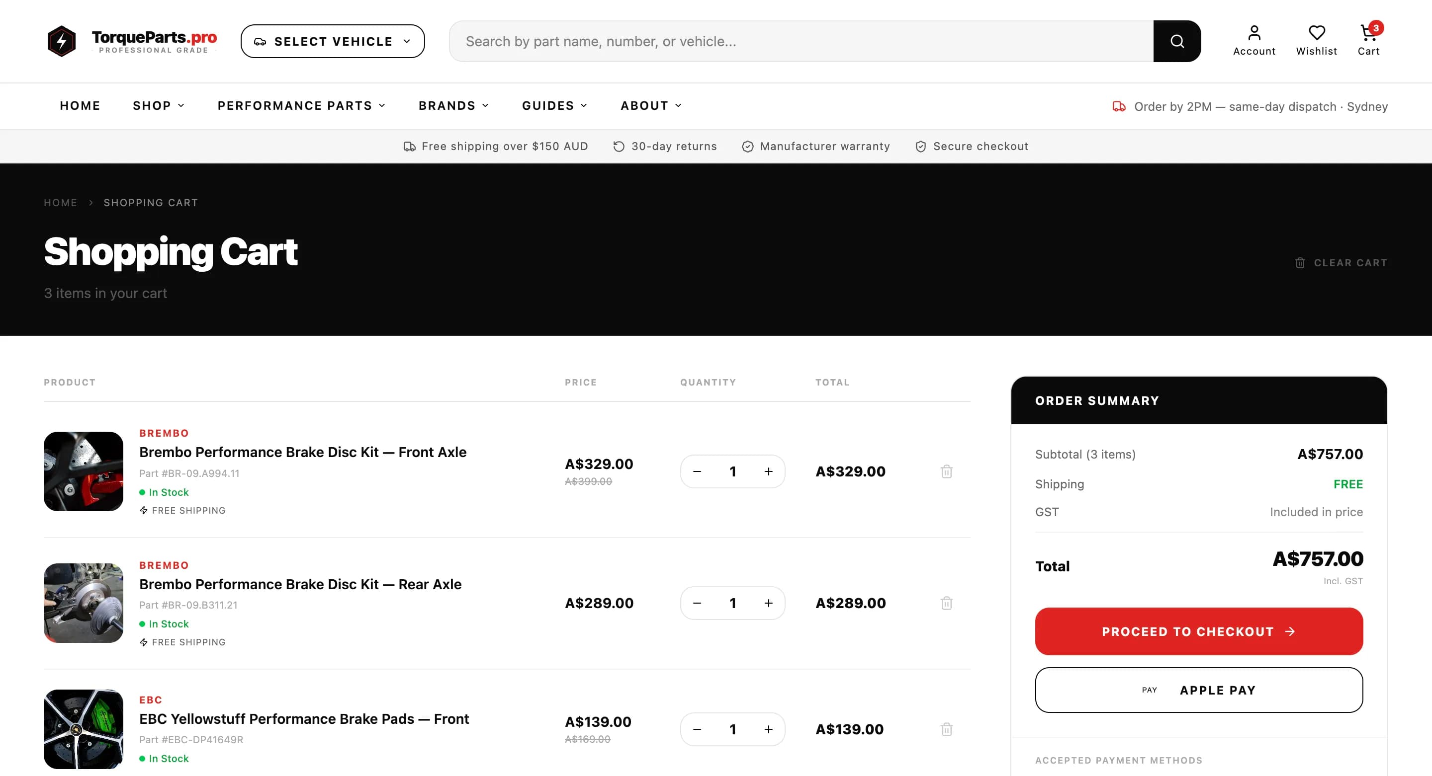 TorqueParts.pro — галерея 14