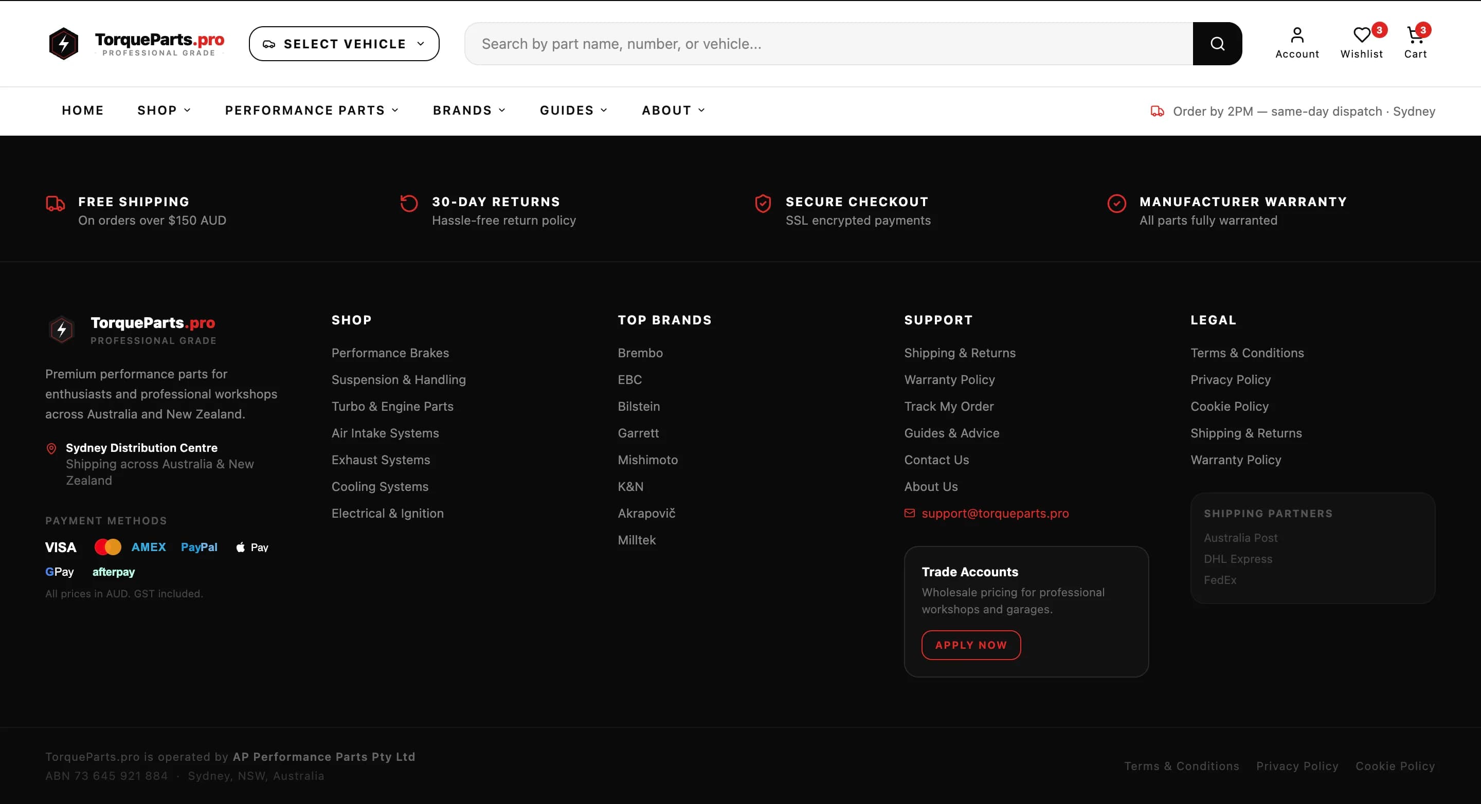 TorqueParts.pro — галерея 20