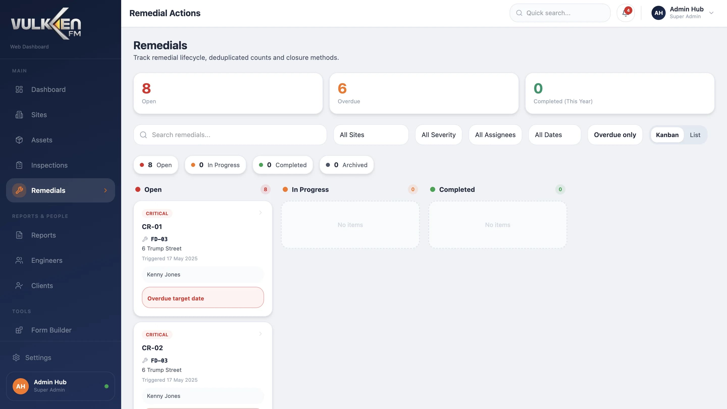 Vulken FM — просмотрщик отчётов