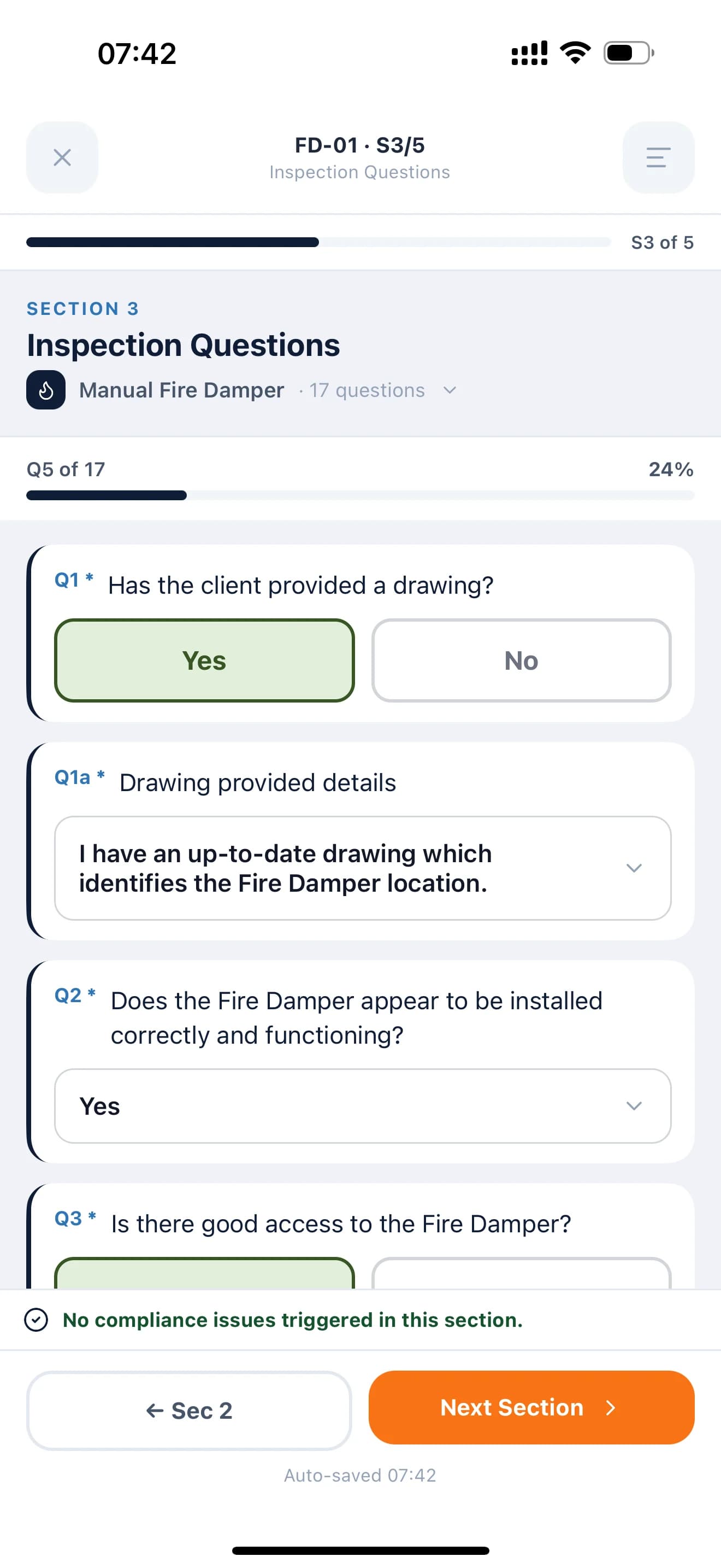 Vulken FM — фиксация фото внутри workflow