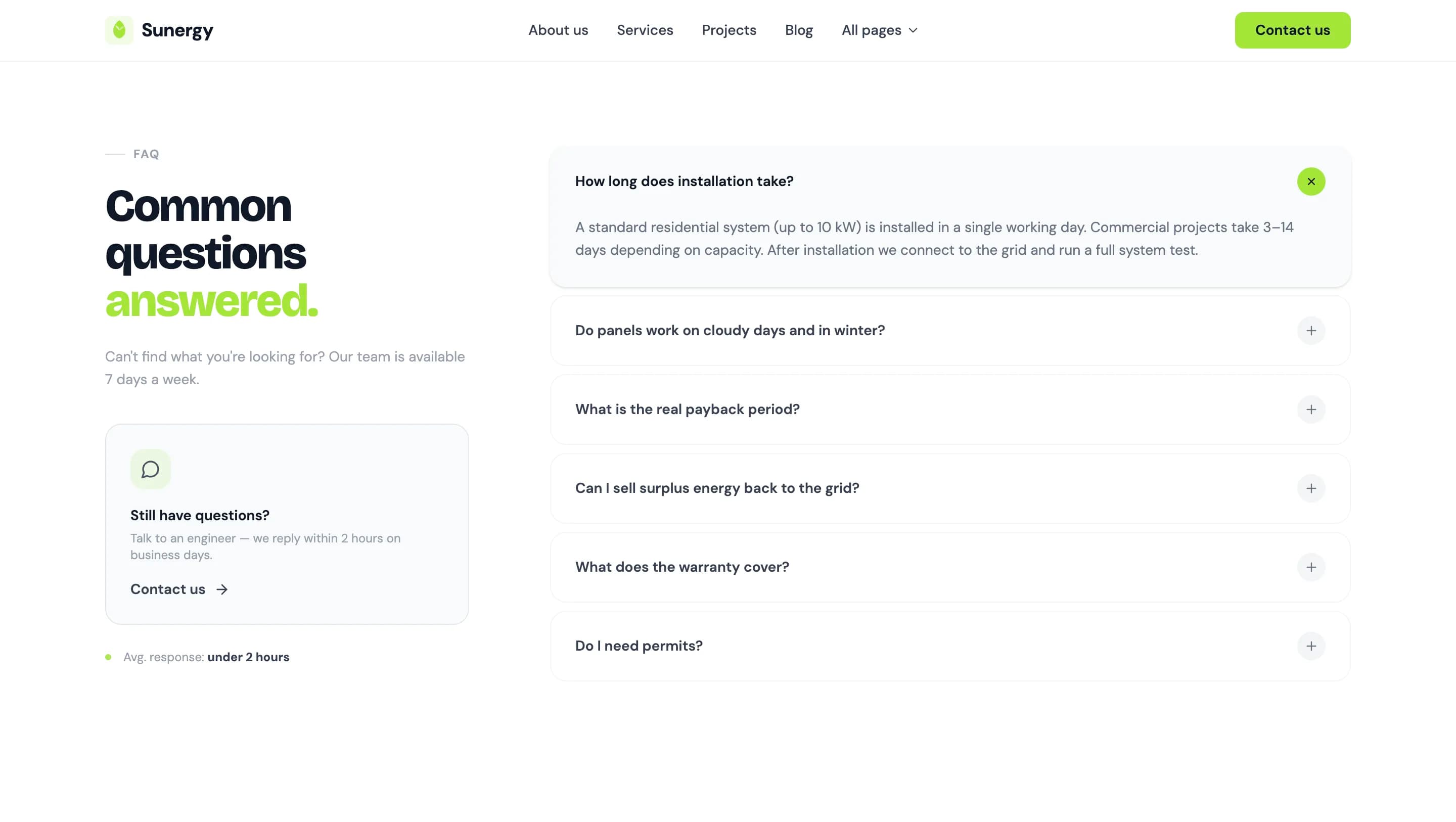 Renewable Energy Corporate Platform — галерея 8