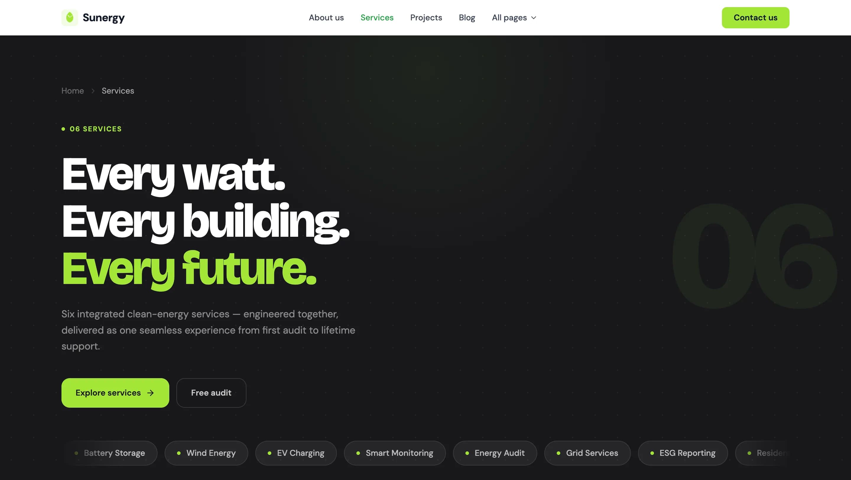 Renewable Energy Corporate Platform — галерея 10