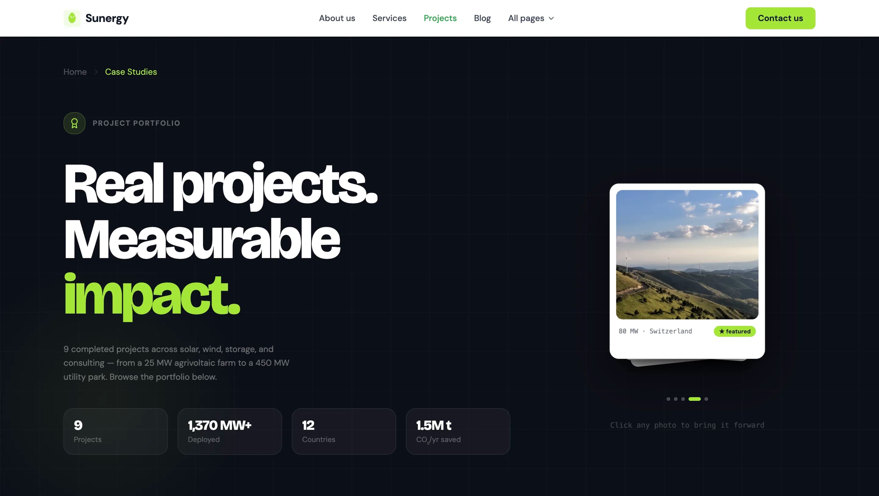 Renewable Energy Corporate Platform — галерея 16