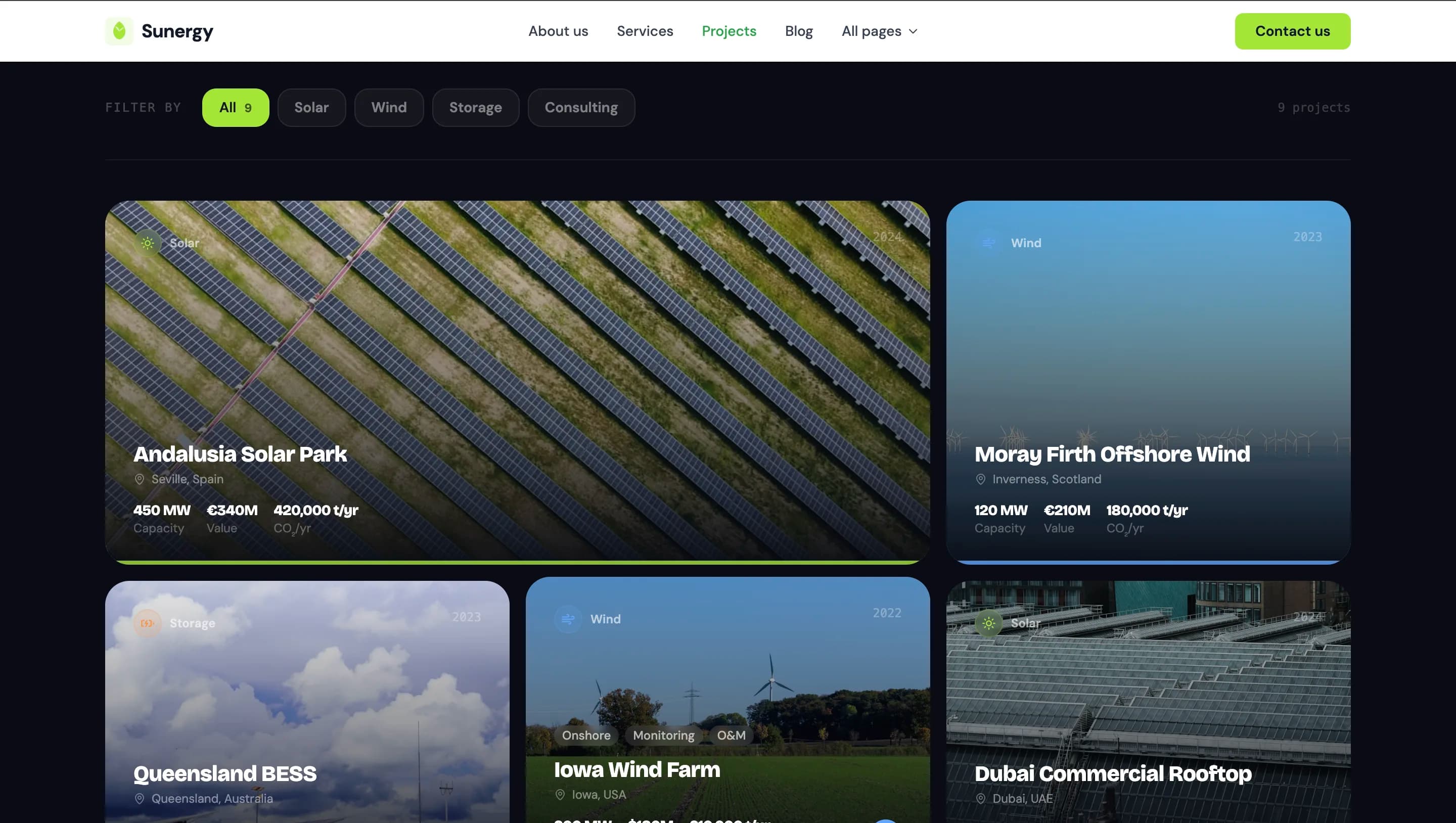 Renewable Energy Corporate Platform — галерея 17