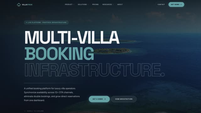 VillaStack — digital кейс H-Studio