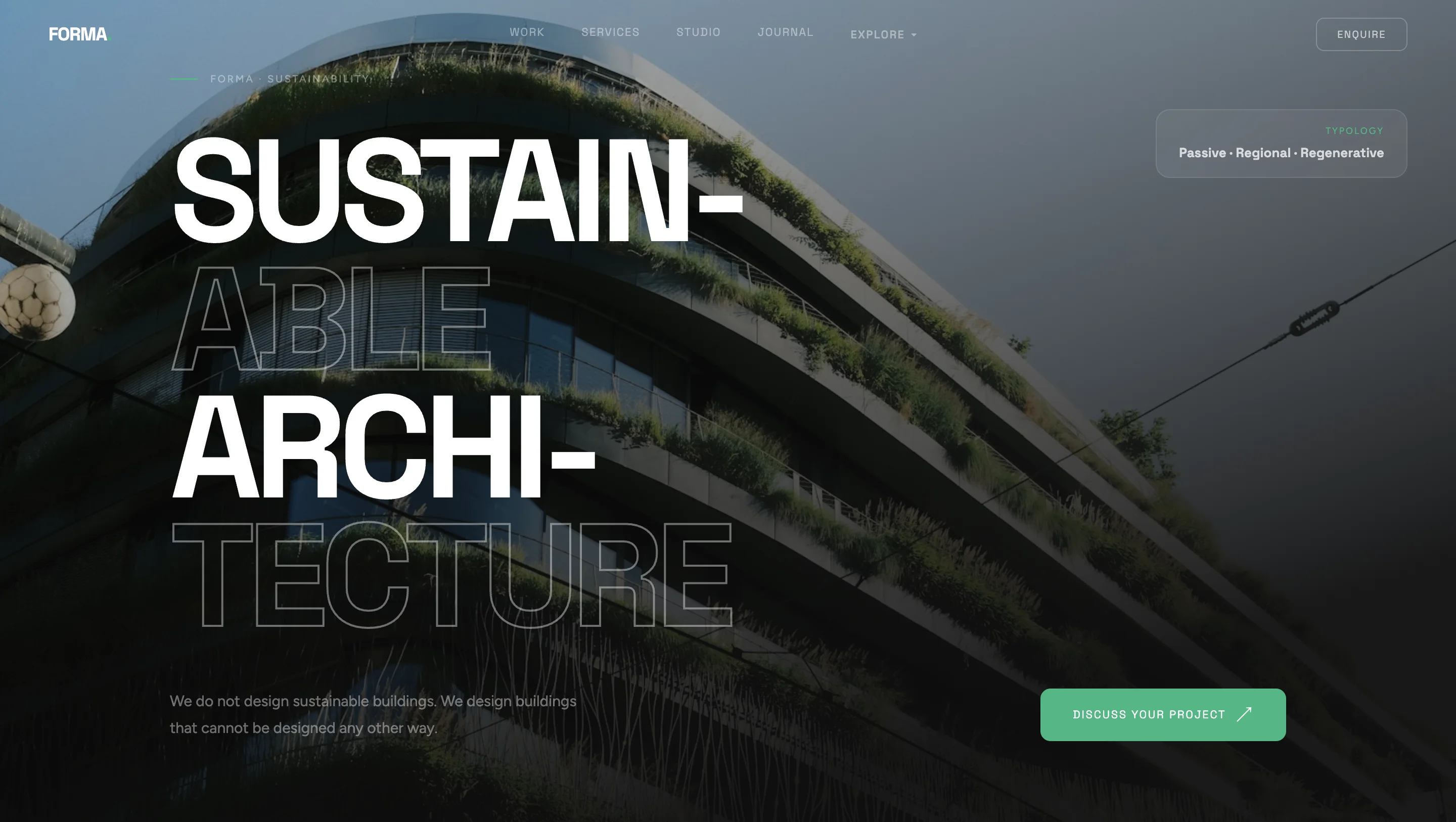 FORMA Architecture Studio — цифровая платформа архитектурного бюро