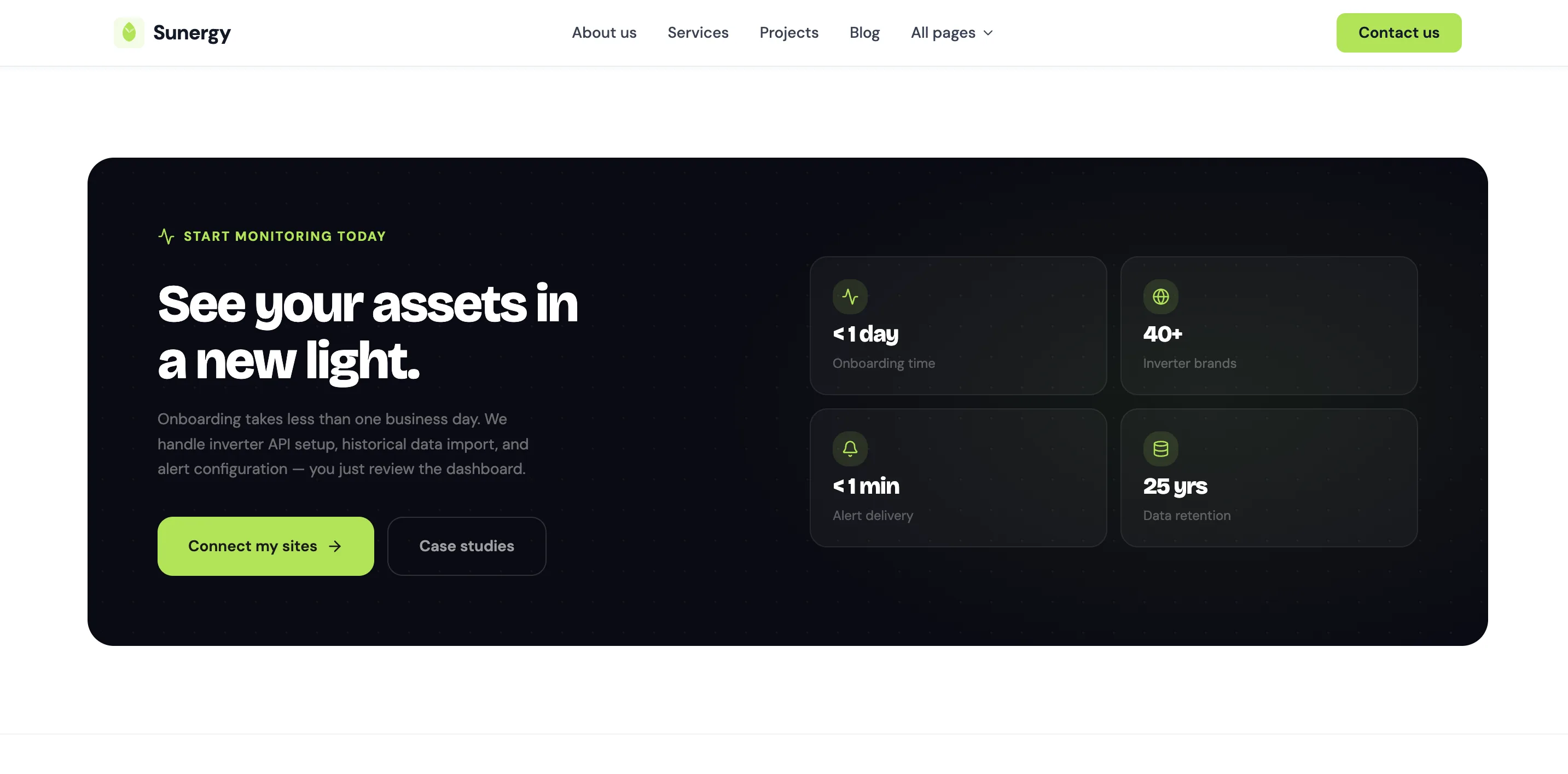 Интерфейс Renewable Energy Platform 30