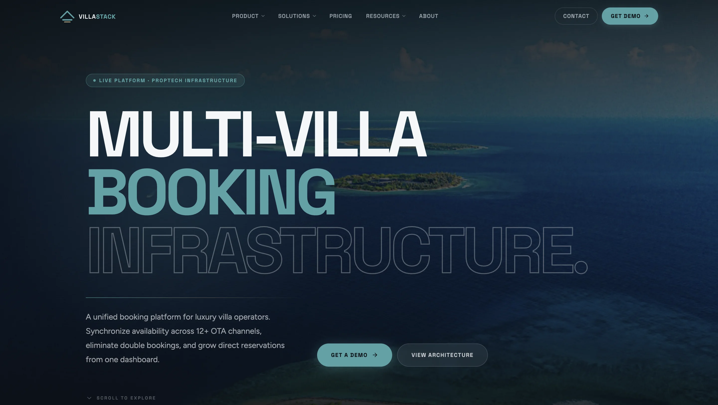 VillaStack — операционная платформа для портфелей luxury-вилл